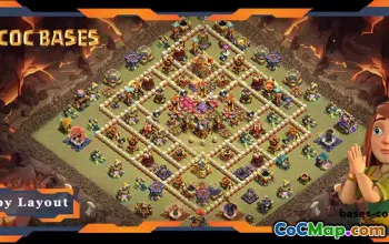 Top TH16 War Base with Anti 3 Star Layout #57537