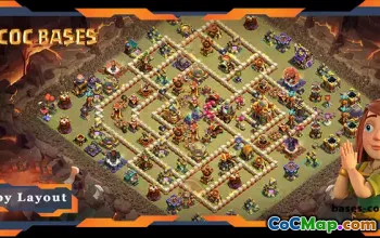 Top TH16 War Base with Anti Everything Layout #57546
