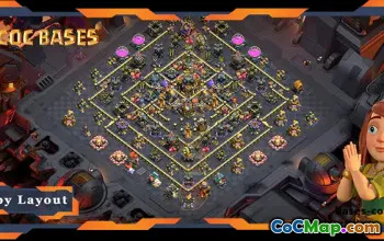 Top TH17 Anti 2 Star Base with Link #56763