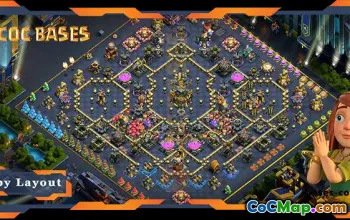 Top TH17 Anti 3 Star Base Layout #55658