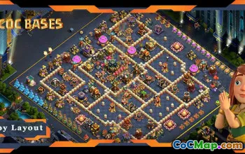 Top TH17 Anti-Trophy Layout & Base Links - Clash of Clans #21245