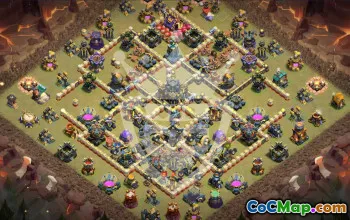 Top TH17 Base Copy & Map Links #56408
