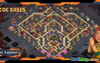 Top TH17 Base for Clash of Clans: Anti 3 Star Layouts #21382