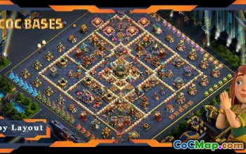 Top TH17 Base: Hybrid & Anti 2-Star Layouts - CoC #18323