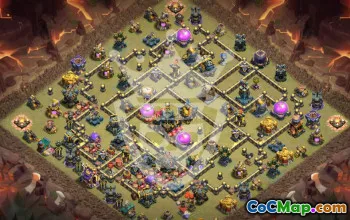 Top TH17 Base Layouts & Copy Links #54445