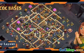 최고의 TH17 기본 배치 및 방어 전략 - Clash of Clans #18598