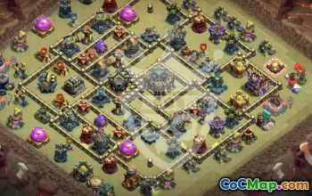 Top TH17 Base Layouts for Clash of Clans #53096