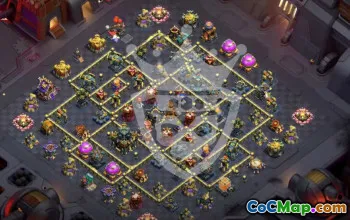 Top TH17 Base Layouts for Clash of Clans #53400