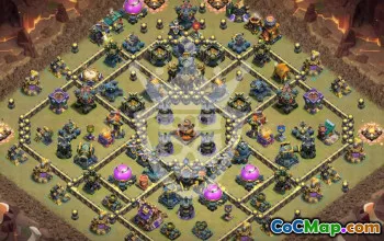 Top TH17 Base Layouts for Clash of Clans #53559
