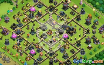 Top TH17 Base Layouts for Clash of Clans #54107