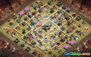 Top TH17 Base Layouts for Clash of Clans #56059