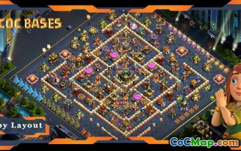 Top TH17 Base Layouts: Hybrid Farming & Links - Clash of Clans #22054
