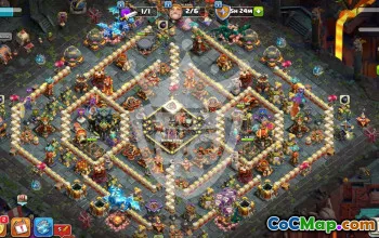 Top TH17 Base Layouts & Maps for Clash of Clans #56668