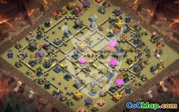 Top TH17 Base Layouts with Copy Links #52605