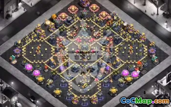 Top TH17 Base Layouts with Copy Links #54028