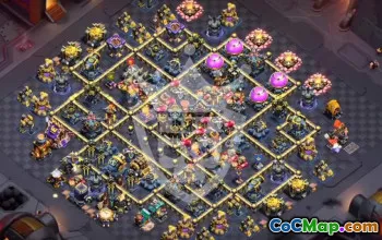 Top TH17 Base Layouts with Copy Links #54277