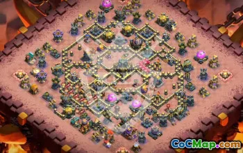 Top TH17 Base Layouts with Copy Links #54376