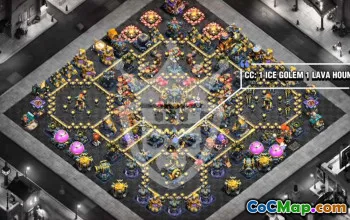 Top TH17 Base Layouts with Copy Links #56116