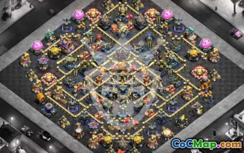 Top TH17 Base Layouts with Copy Links #56210