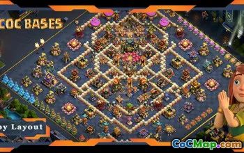 Top TH17 Base Link & Anti 3 Star Layout - Clash of Clans #21389