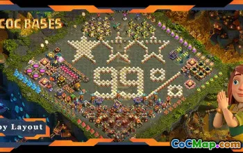 Top TH17 Base: Link & TrollFunny Layout - Clash of Clans #21342