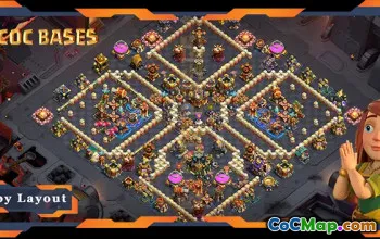 Top TH17 Base Links for CWL | Anti 2 Star Layouts - CoC #21185