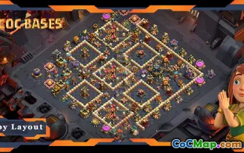 Top TH17 Base: WarCWL & Anti-Everything Layouts - CoC #22046