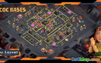 Top TH17 Base with Anti-3 Star Layout & Link #55597