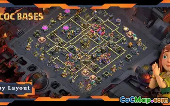 Top TH17 Base with Link & Anti 3-Star Design #55757