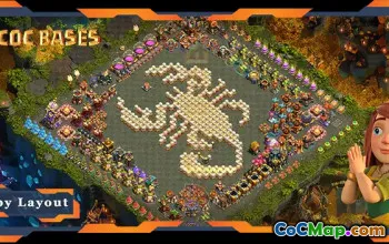 Topp TH17 Base med TrollFunny Layout - Clash of Clans #18676