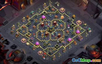 Top TH17 Clash of Clans Base Layouts #53632