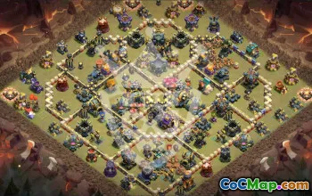 Top TH17 Clash of Clans Base Layouts #56539