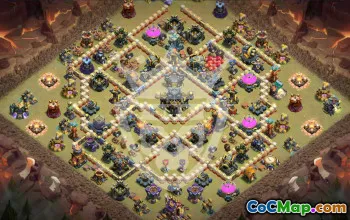 Top TH17 Clash of Clans Base Layouts & Maps #55793