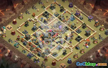 Top TH17 Clash of Clans Base Layouts with Links #56222