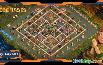 Top TH17 Defense Base: Anti-Trophy & Hybrid Layouts #21265