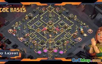 Top TH17 Defense Base with Link & Anti 3-Star #56751