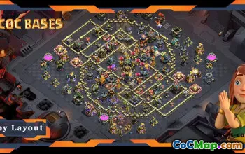 Top TH17 Defense Base with Link for Clash of Clans #55692