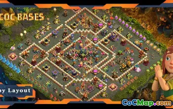 Top TH17 Farming Base: Anti-Air & Anti-3 Stars Layouts #21435