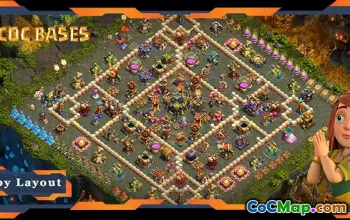 Top TH17 Farming Base for Clash of Clans: Anti 2 & 3 Stars #21285