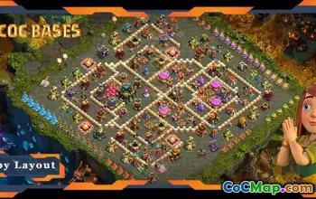 Top TH17 Farming Base Layouts | Anti 3 Stars - COC Guide #21368
