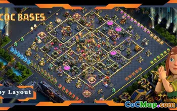 Top TH17 Farming Base with Anti 2-Star Layout #55648