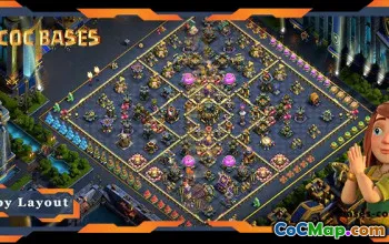 Top TH17 Farming Base with Anti-3 Star Design #55677