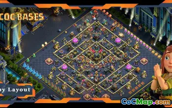 Top TH17 Farming Base with Anti 3-Star Design #56759