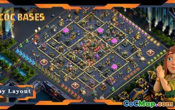 Top TH17 Farming Base with Anti Everything #55732