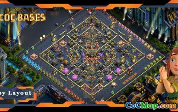 Top TH17 Farming Base with Hybrid Layout #56744