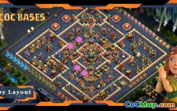 Base Híbrida Top TH17: Layouts Anti 3 Estrelas e Agrícolas #18618
