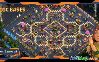 Top modele de bază hibride TH17 - Strategii Clash of Clans #18638