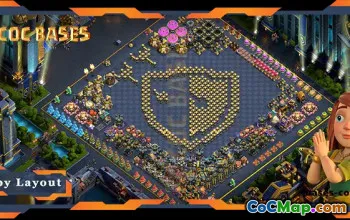 Top TH17 Troll Base with Funny Layout #56723