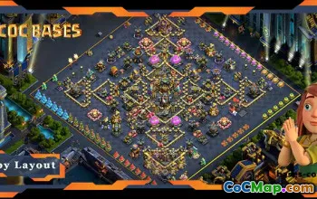 Top TH17 Troll Base with Funny Layout #56754