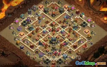 Top TH17 War Base 2025: Anti-Air & Electro Dragon Link #22562